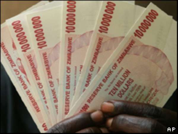 Zimbabwe introduces Z$100bn note